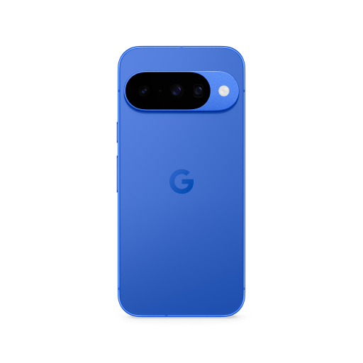 Google Pixel 10 in blue